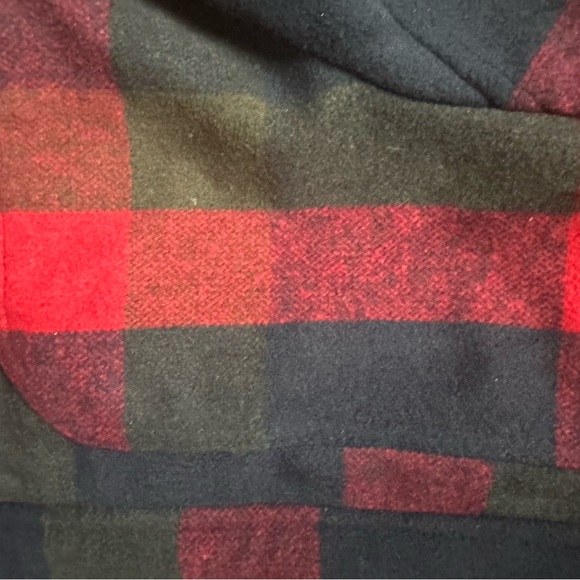 Thread & Supply - Wool/polyester Lumberjack red plaid jacket - Picture 6 of 6